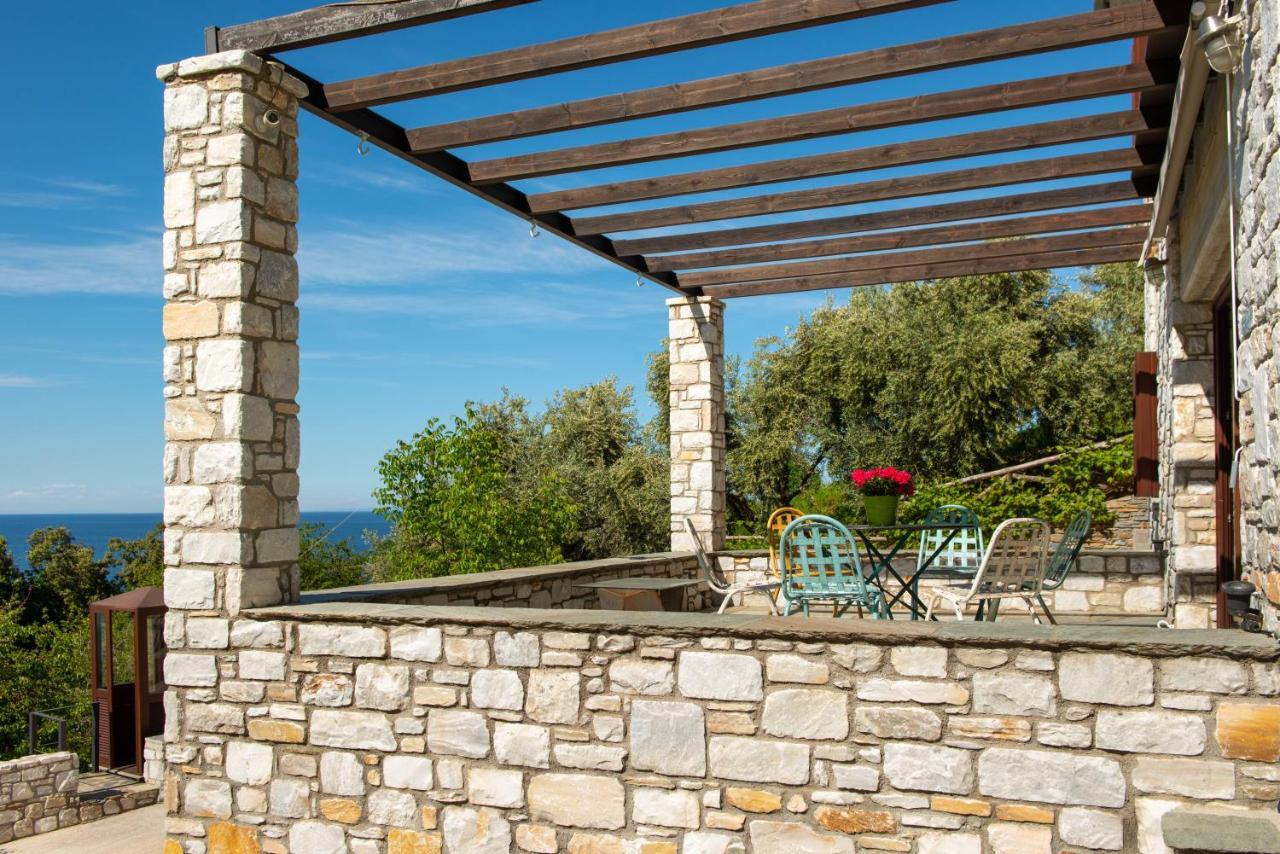 Pelion Bnb Luxury Homes Damouchari Eksteriør bilde