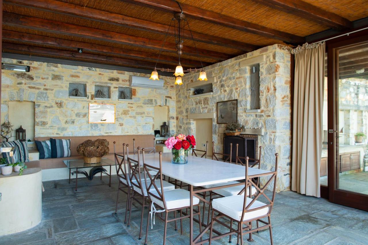 Pelion Bnb Luxury Homes Damouchari Eksteriør bilde