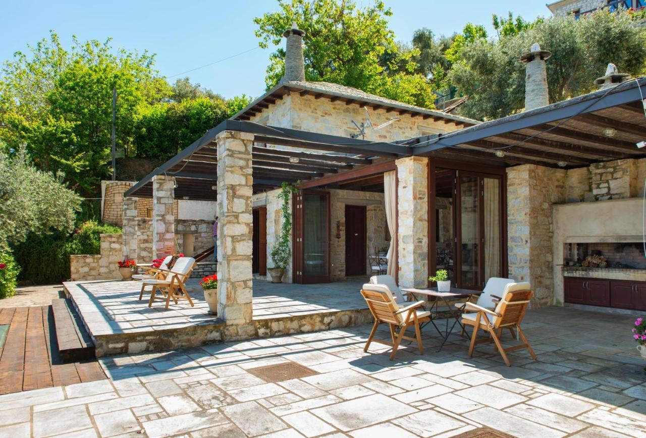 Pelion Bnb Luxury Homes Damouchari Eksteriør bilde